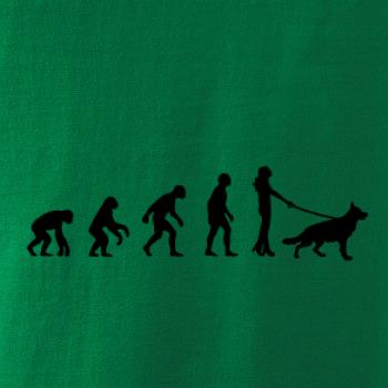 Evolúcia pes Nemecký ovčiak (muž-žena)