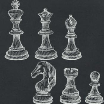 Šachové figúrky kreslené Šachové figúrky kreslené