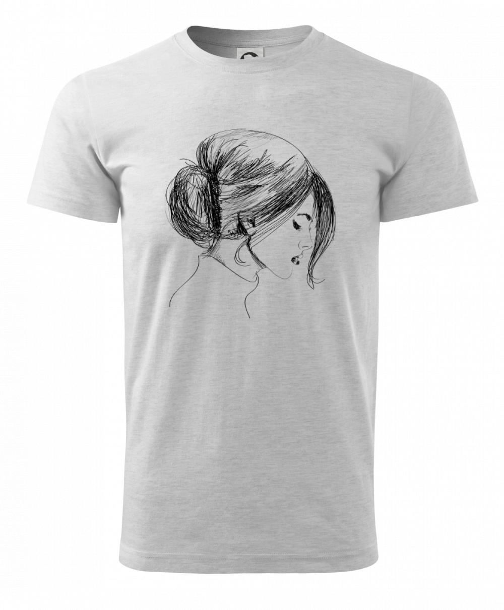 Ručne maľovaná žena Ručne maľovaná žena