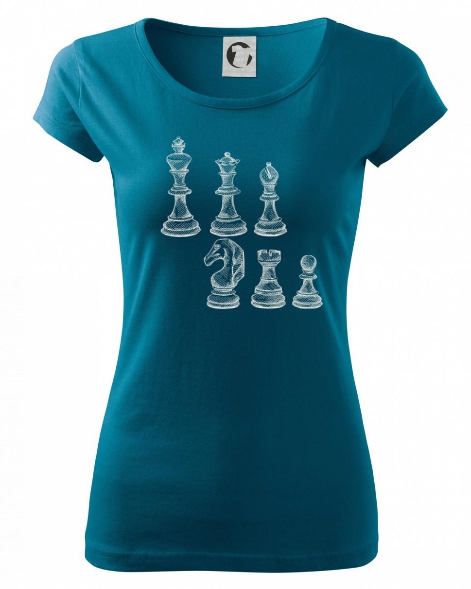 Šachové figúrky kreslené