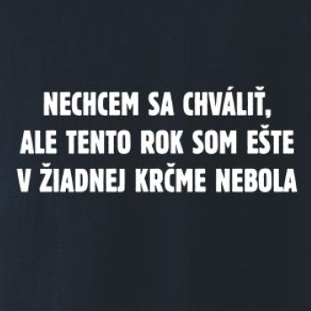 Tento rok som ešte nebol v krčme