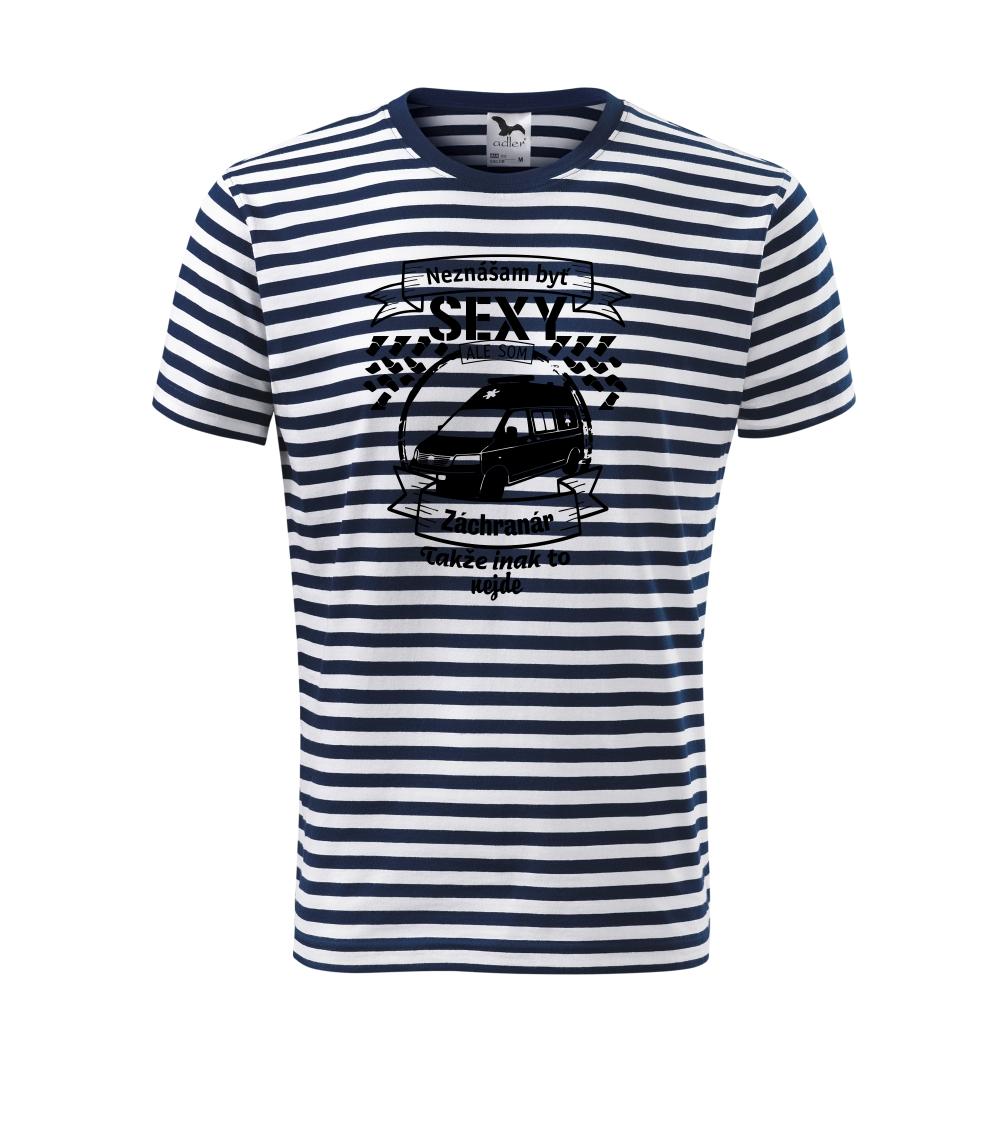 Neznášam byť sexy - Neznášam byť sexy - záchranár - Tričko na vodu