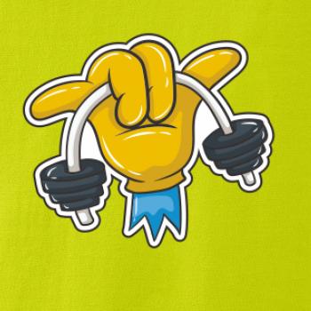 Comics ruka a činka Comics ruka a činka