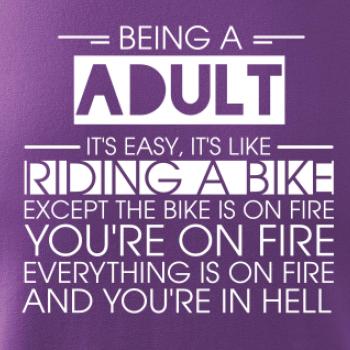 Being a adult - bike