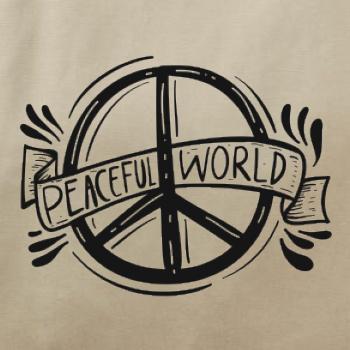 Peaceful world logo
