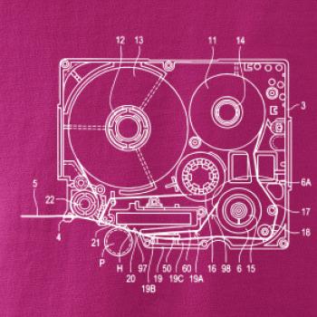 Nákres kotúčový prehrávač