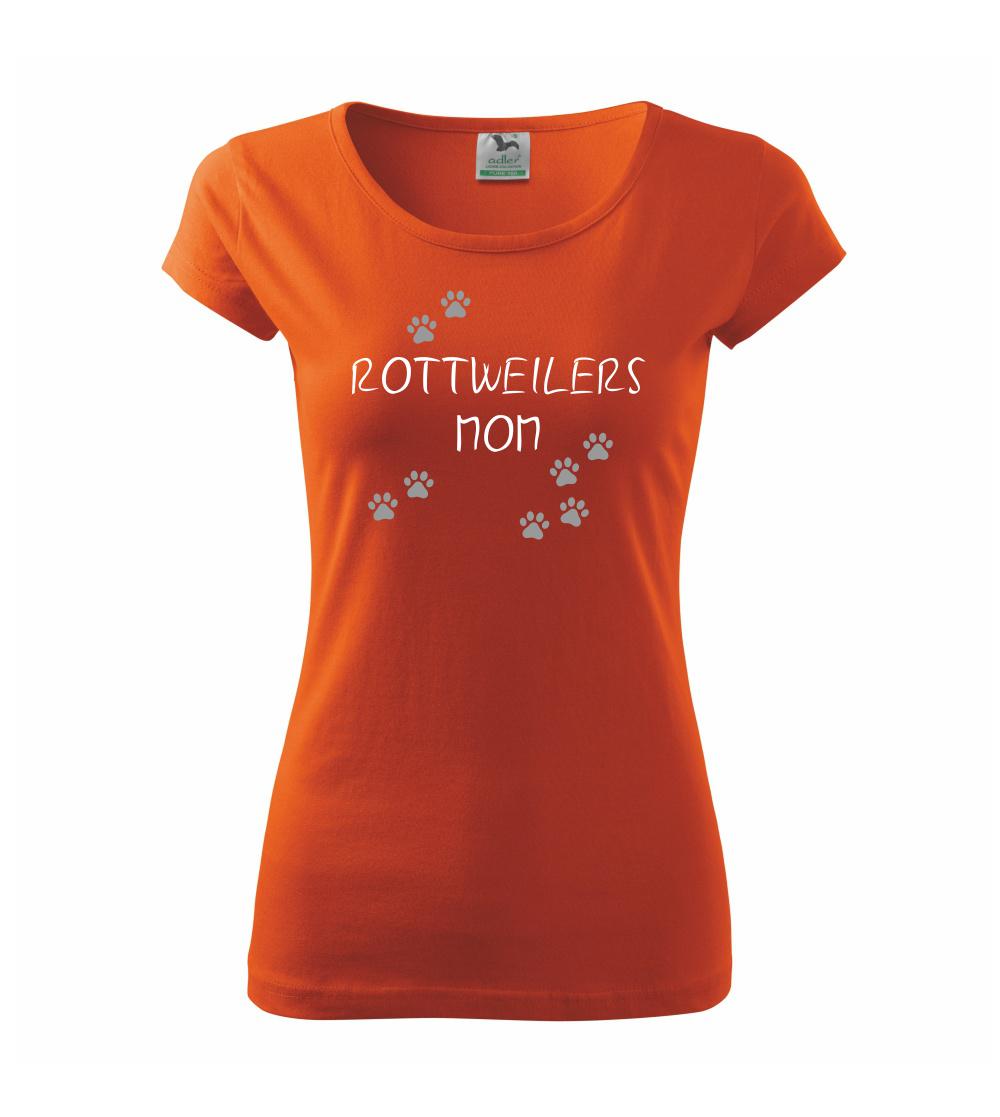 Rottweilers mom (Rotvajler) (Reflexné labky) Rottweilers mom (Rotvajler) (Reflexné labky)