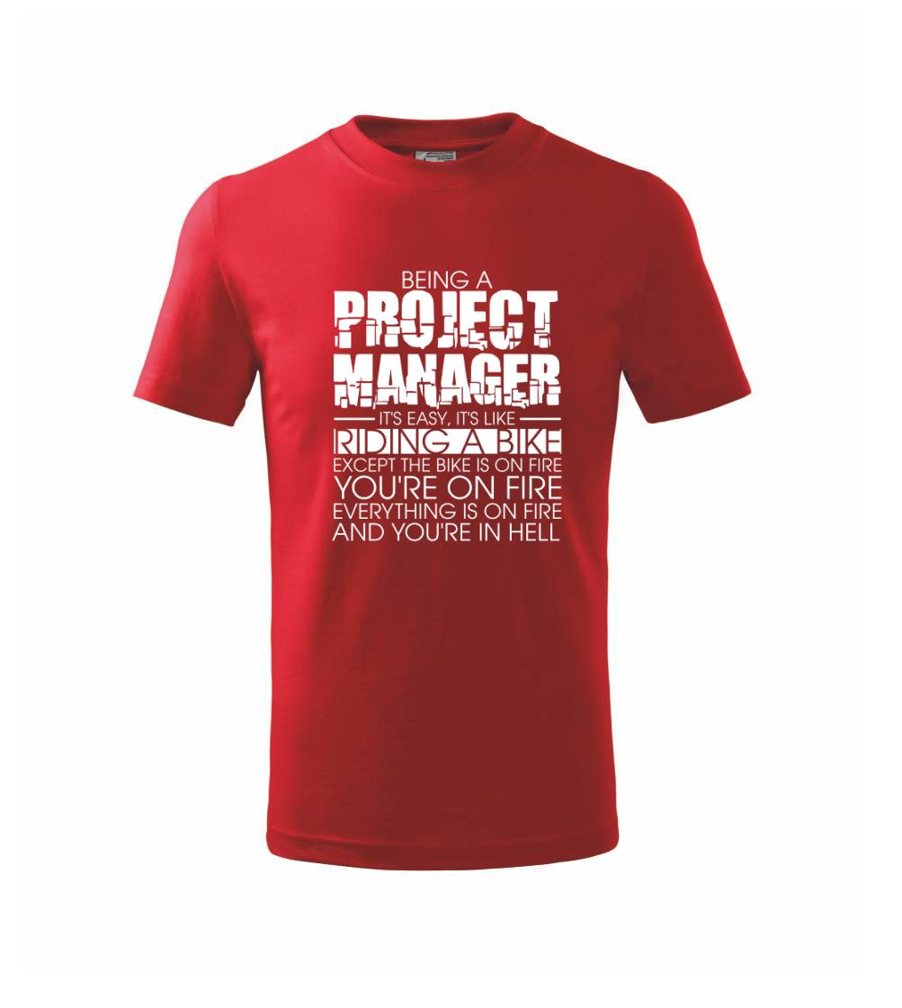 Being A Project Manager - bike