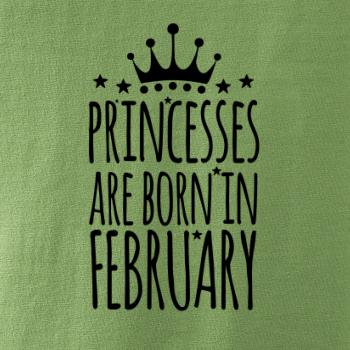 Princesses are born in February