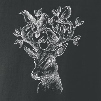 Jeleň ochranca prírody