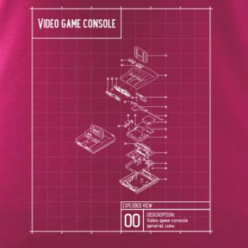 Nákres TV videohra na kazety