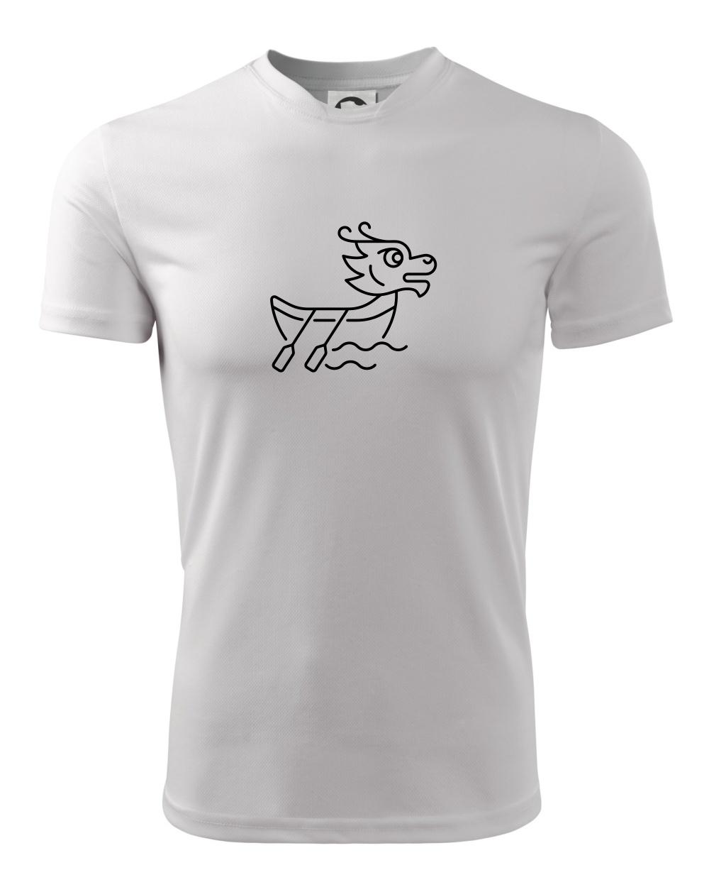 Vodácke tričká - Dračia loď jednoduchá - Detské tričko športové