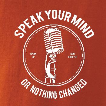 Speak Your Mind