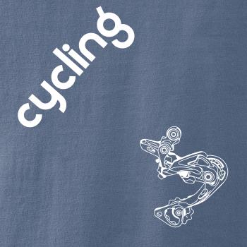 Cycling nápis šikmo