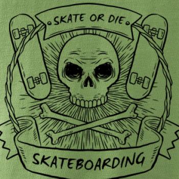 Ride or die skateboarding lebka