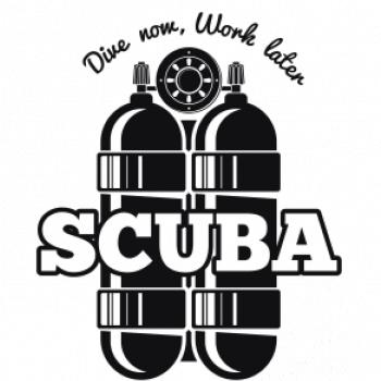 Dive now work later - Scuba