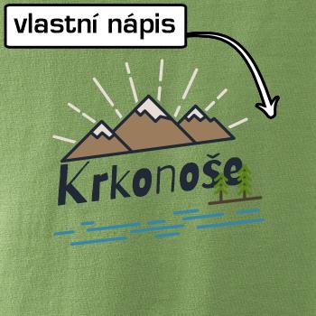Kreslené hory - vlastné nápis