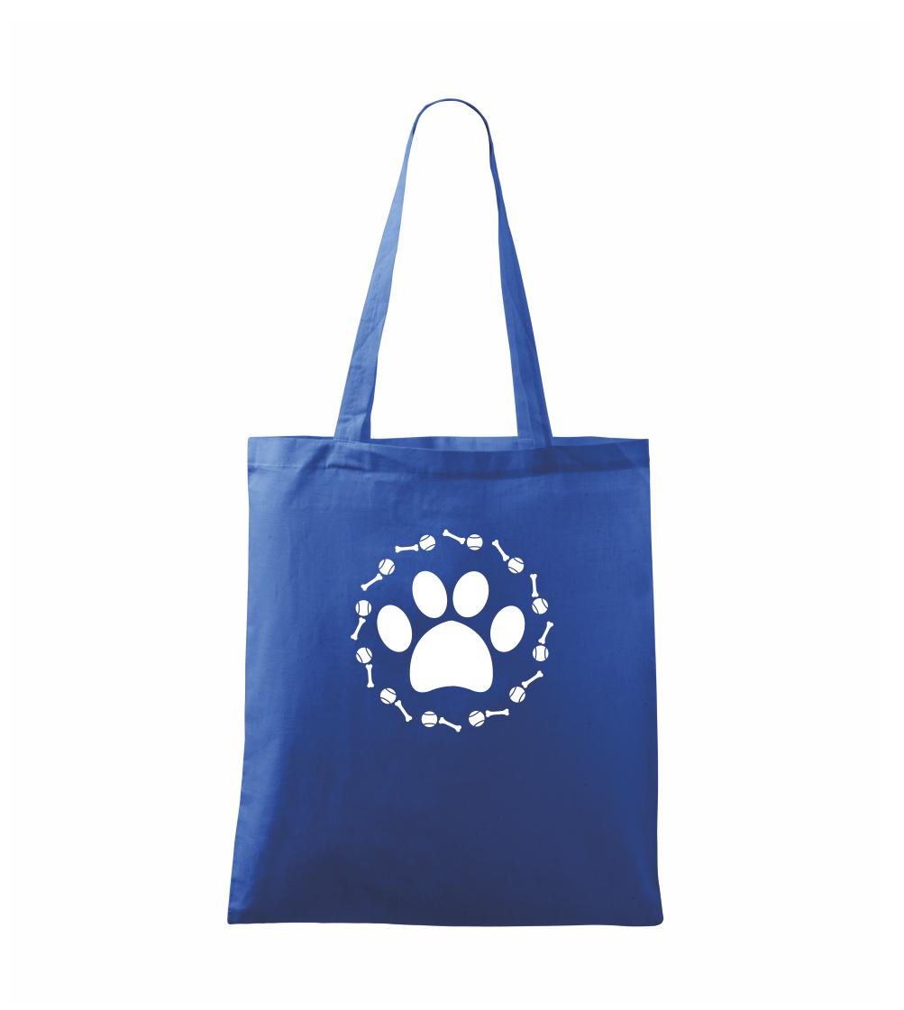 Labka lopta kosť pes