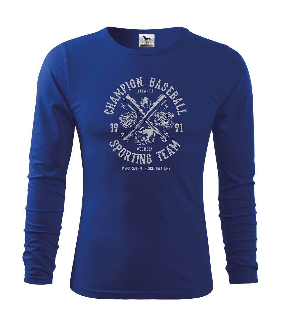 Tričká baseball - Champion Baseball - Tričko detské Long Sleeve