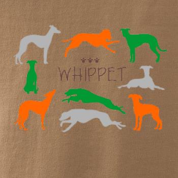 Whippet farebný Whippet farebný