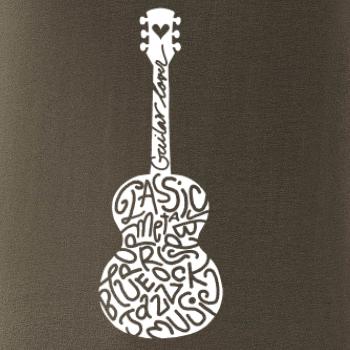 Gitara - názvy hudobných štýlov