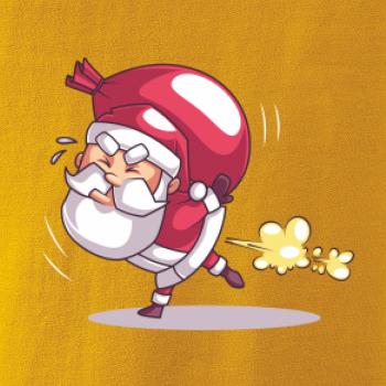 Santa nesie ťažký náklad Santa nesie ťažký náklad
