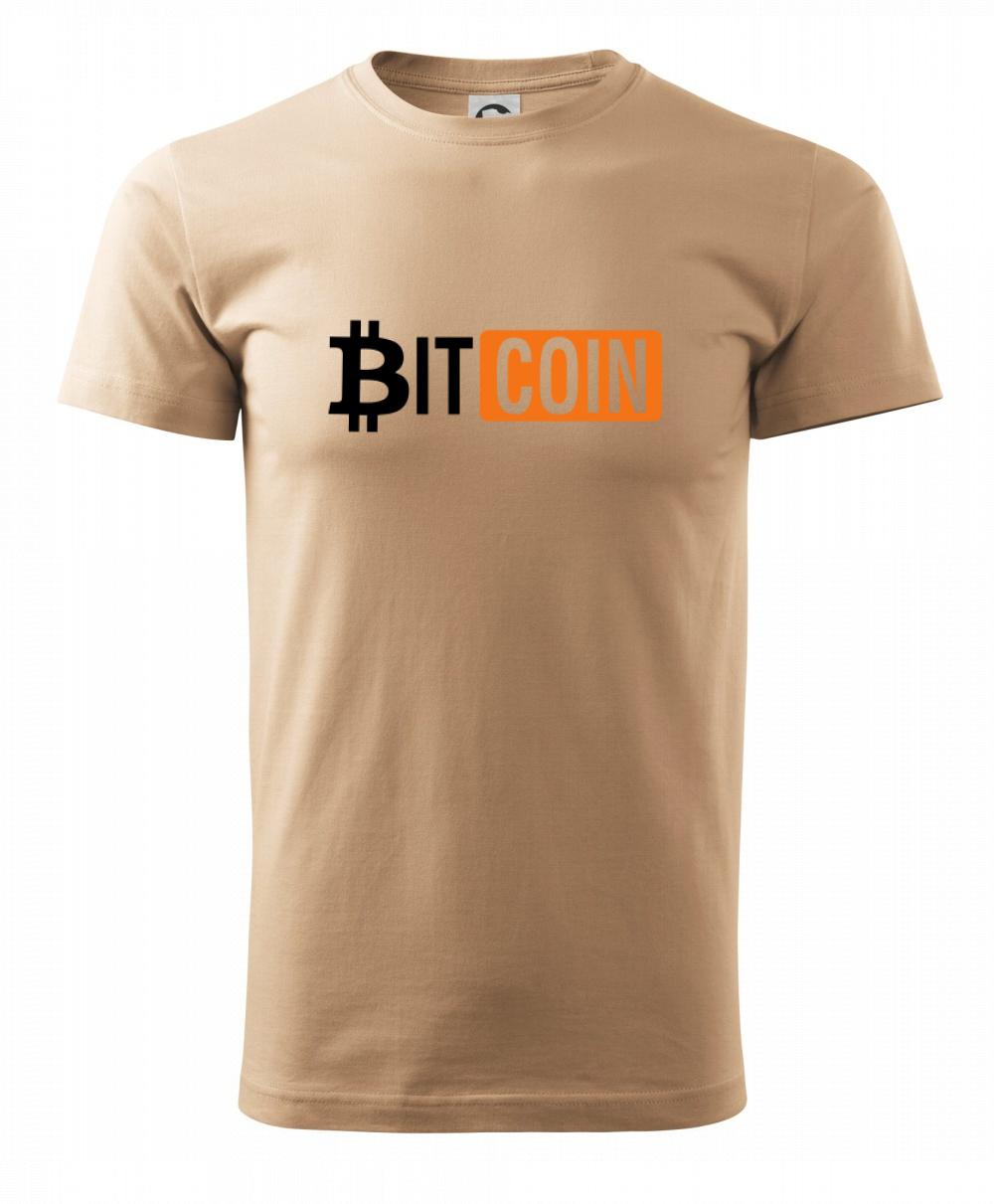 Bitcoin nápis Bitcoin nápis