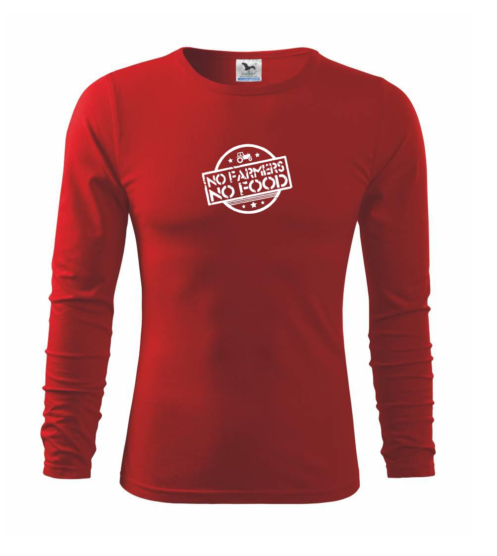 No Farmers No Food  - Tričko detské Long Sleeve