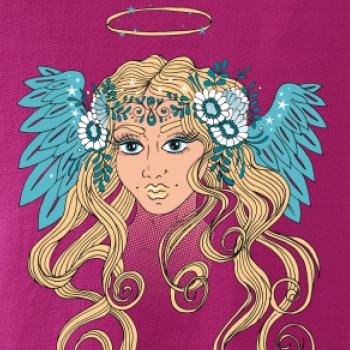 Anjel maľovaný - žena (Pecka design)