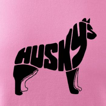 Husky - text v tele