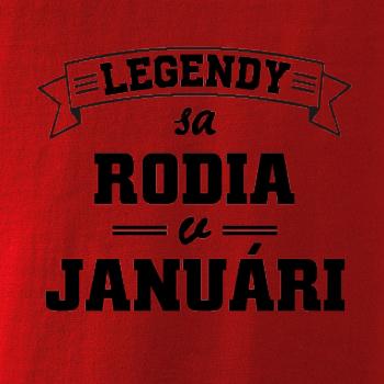 Legendy sa rodia v januári