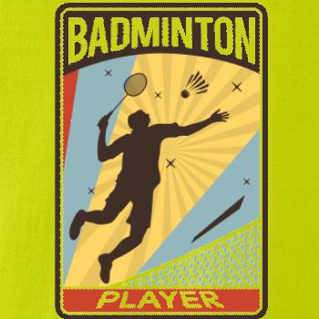 Bedminton - hráč Bedminton - hráč