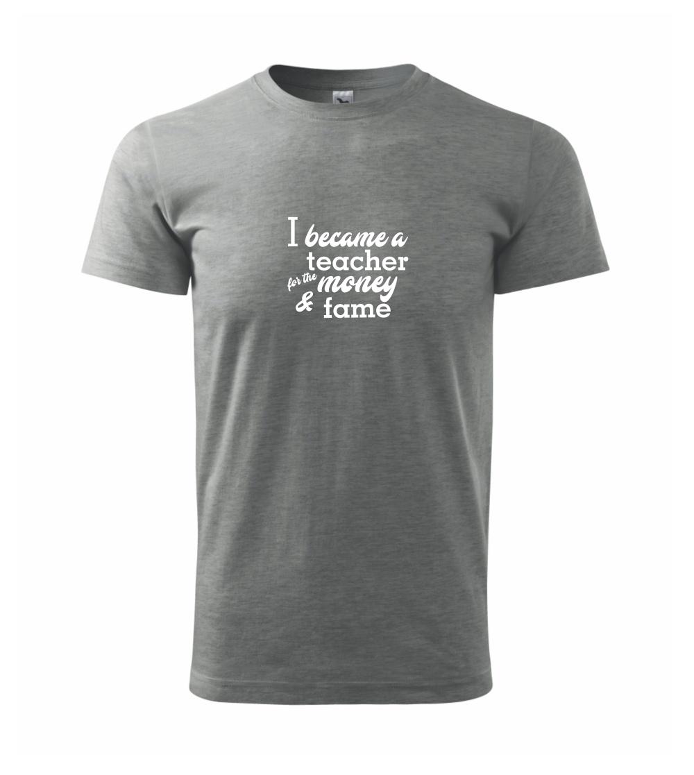 Became a teacher Became a teacher