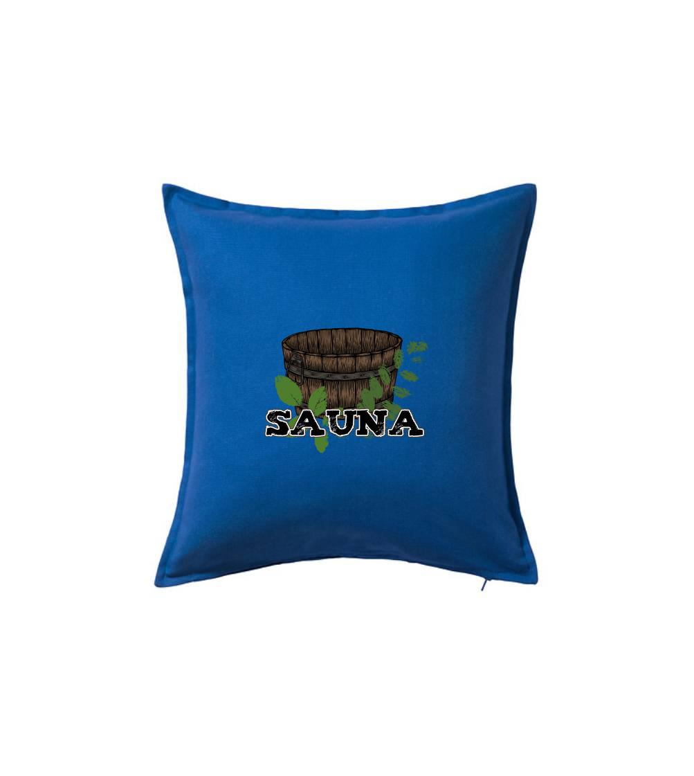 Sauna nápis - Vankúš 50x50