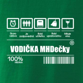 Čiarový kód - Vodič MHDečky / Vodička MHDečky