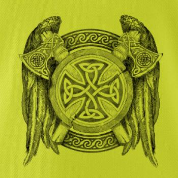 Keltský symbol a sekery