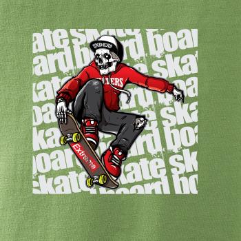 Skate red boy