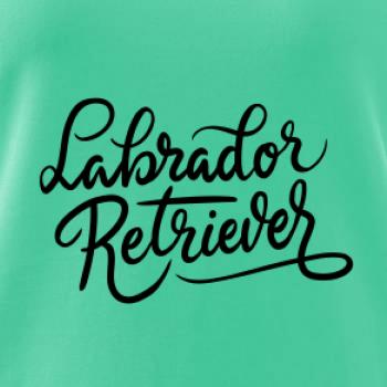 Labrador - nápis okrasný