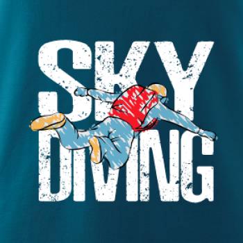 Skydiving nápis