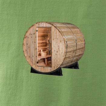 Vonkajšia sauna z boku