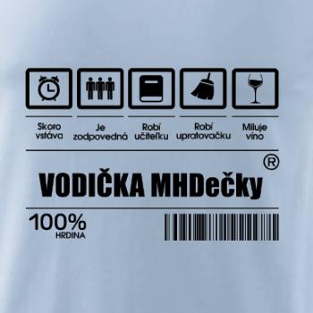 Čiarový kód - Vodič MHDečky / Vodička MHDečky