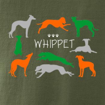 Whippet farebný Whippet farebný