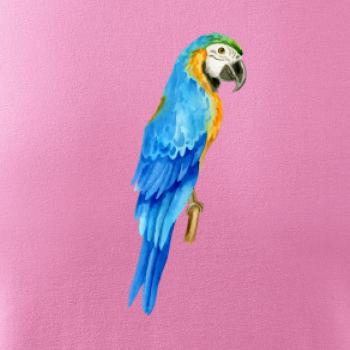 Ara modrá kreslená