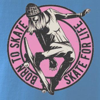 Skate girl pink