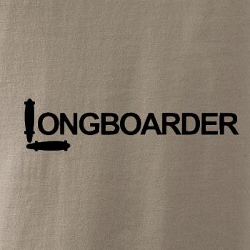 Longboarder nápis