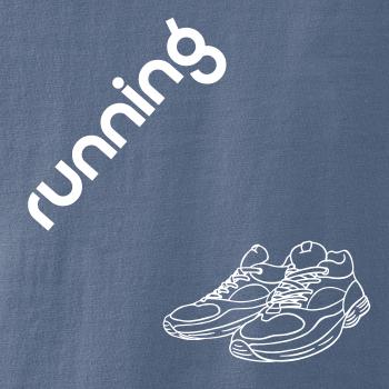 Running nápis šikmo Running nápis šikmo