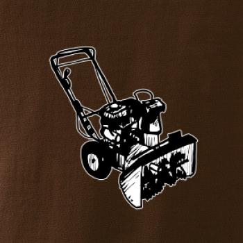 Sněhová fréza kresba