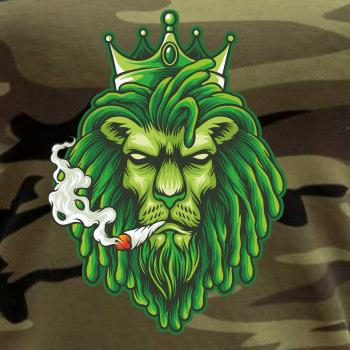 Zhulený lev zelený Zhulený lev zelený