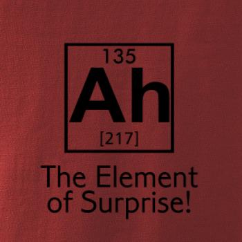 Ah element of surprise