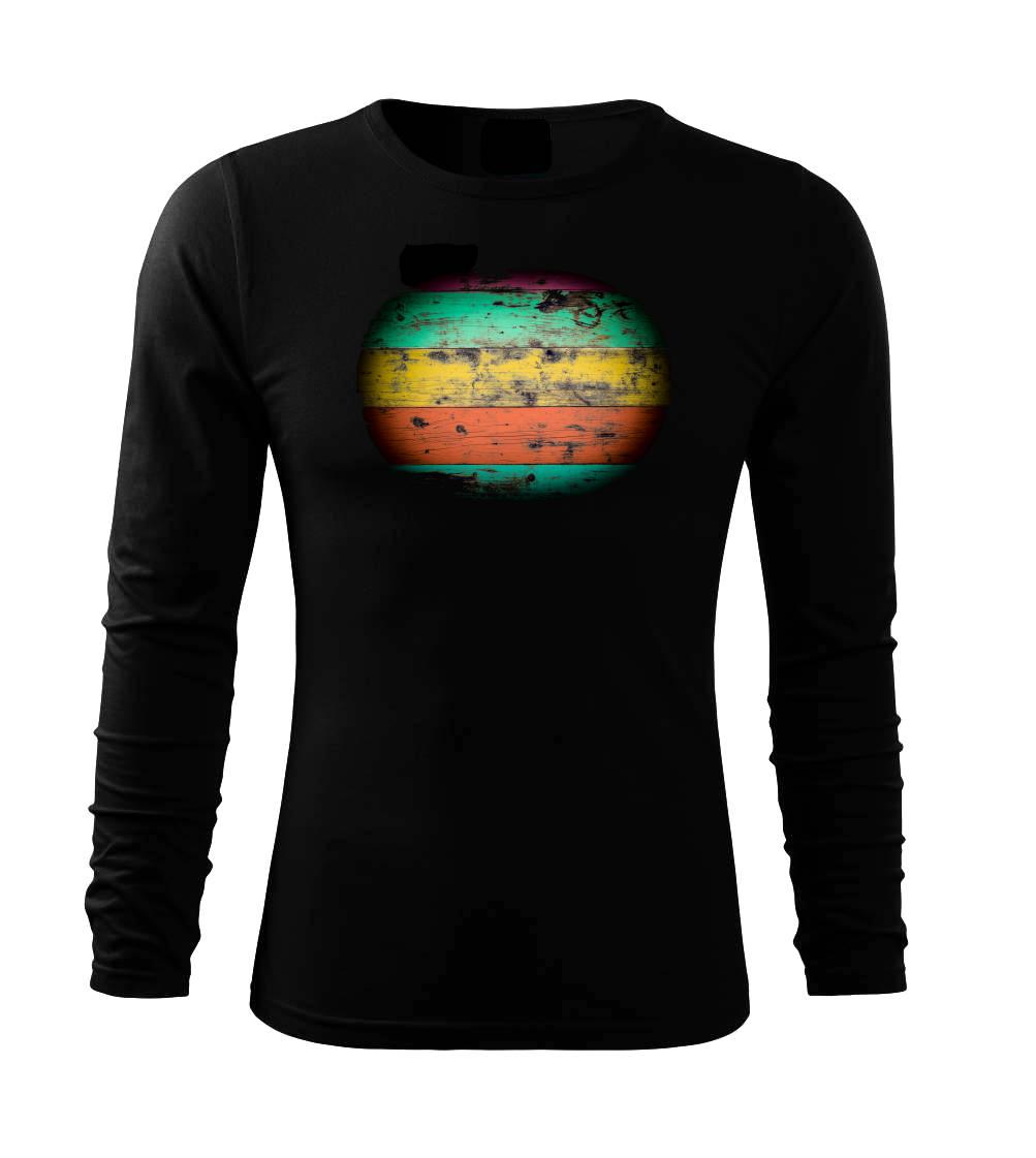 Tričká pre poľovníkov a drevorubačov - Farebné drevo - Tričko s dlhým rukávom FIT-T long sleeve